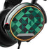 Black & Green SteelSeries Arctis 3 Skin